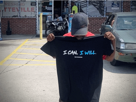 "I CAN. I WILL." Tee